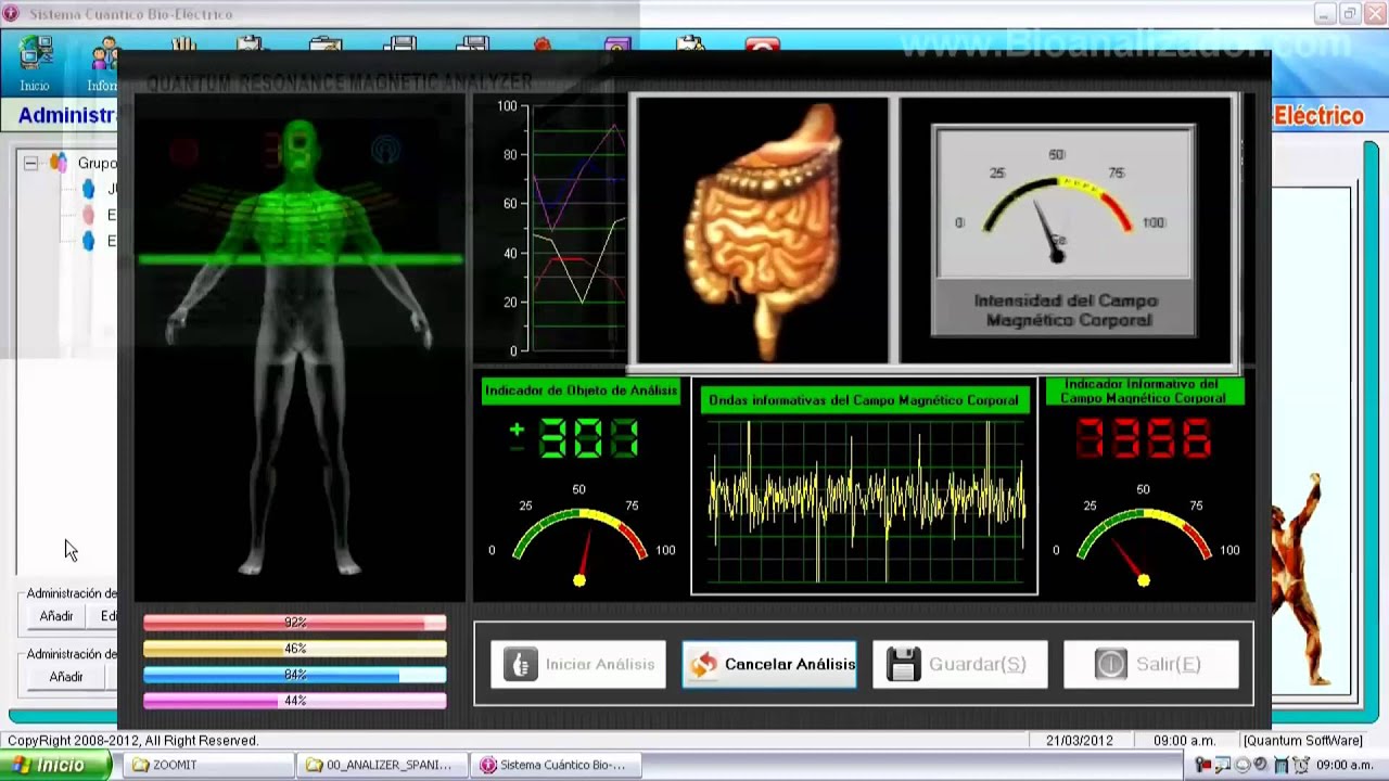 immagine di test sperimentali bionic scan
